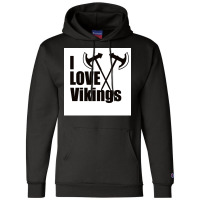 I Love Vikingx27s Shirt Viking  Aesthetic Music Champion Hoodie | Artistshot