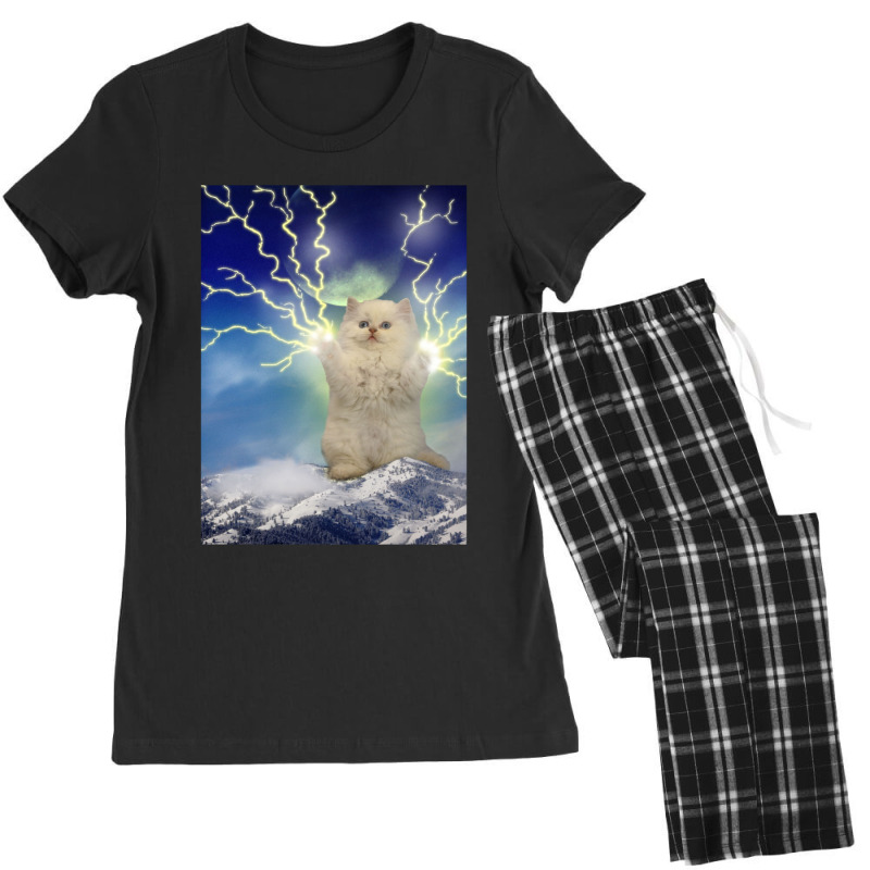 Thunder Cat Graphic Women's Pajamas Set by CAMMIGRAHAM | Artistshot