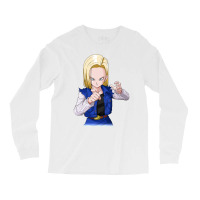 Android 18 Zurini Long Sleeve Shirts | Artistshot