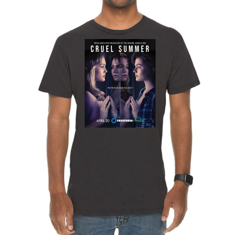 Cruel Summer Poster Summer Vintage T-shirt | Artistshot