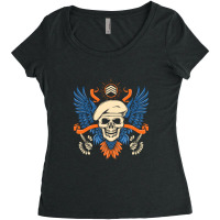 American Forcea Women's Triblend Scoop T-shirt | Artistshot