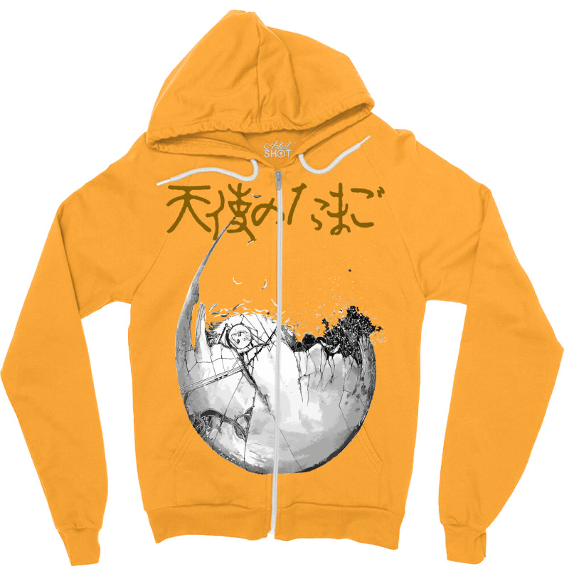 Angel's Egg Zipper Hoodie | Artistshot