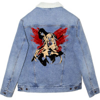 Angels Of Death Unisex Sherpa-lined Denim Jacket | Artistshot