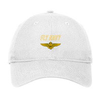 Fly Navy  Classic Naval Officer Pilot Wings Tee Adjustable Cap | Artistshot