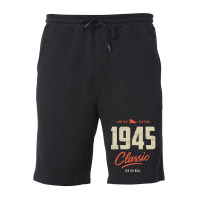 1945 Classic Birthday Gift Fleece Short | Artistshot