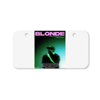 Frank Ocean Blonde Movie Bicycle License Plate | Artistshot