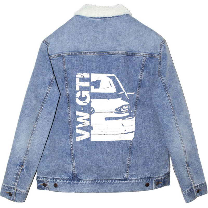 Vw Classic Car Popular Unisex Sherpa-lined Denim Jacket | Artistshot