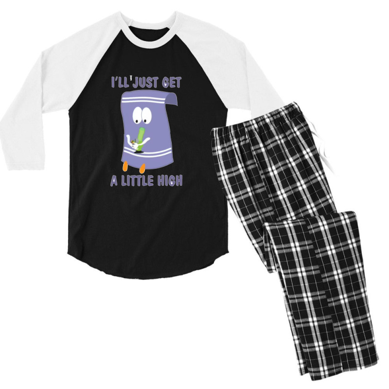 Ill Just Get A Little High 11 Men's 3/4 Sleeve Pajama Set | Artistshot