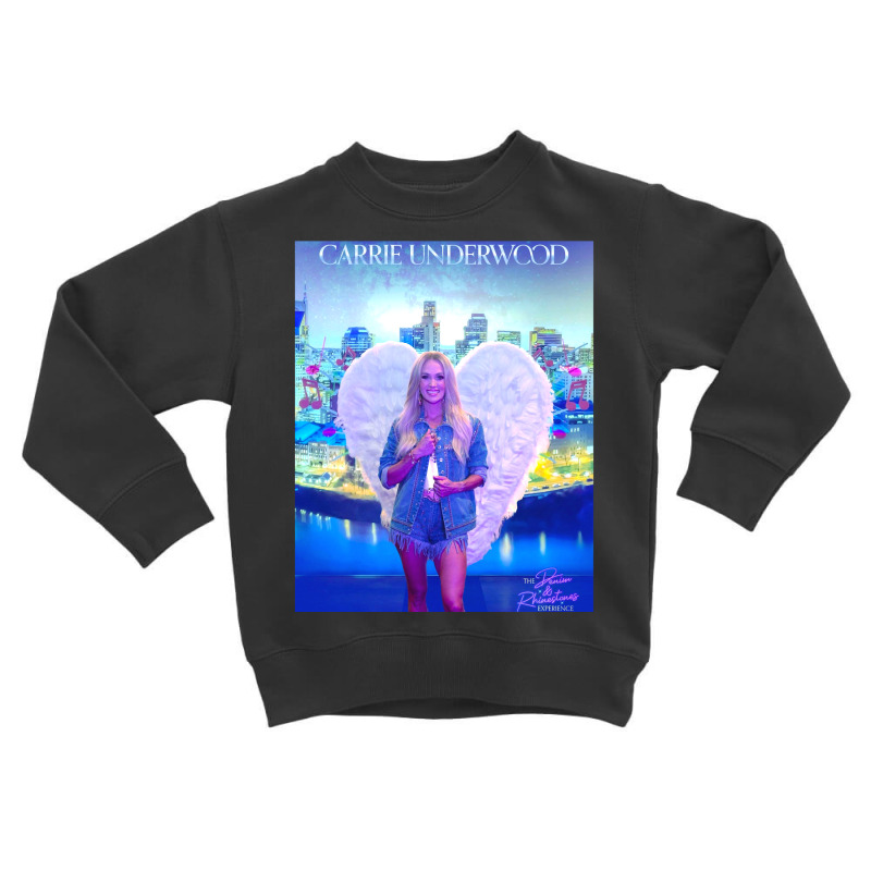 Carrie Denim & Rhinestones Toddler Sweatshirt by SamAlexanderMcnutt | Artistshot