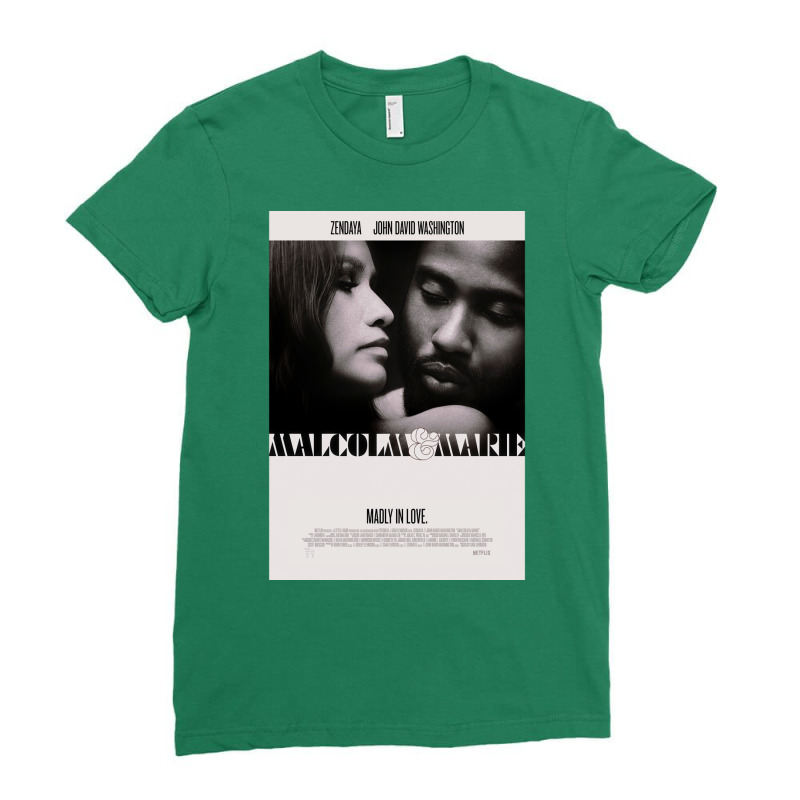 Malcolm And Marie  Movie Poster Classic  Boy Trending Ladies Fitted T-Shirt by hoistxtlish6 | Artistshot