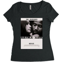 Malcolm And Marie  Movie Poster Classic  Boy Trending Women's Triblend Scoop T-shirt | Artistshot