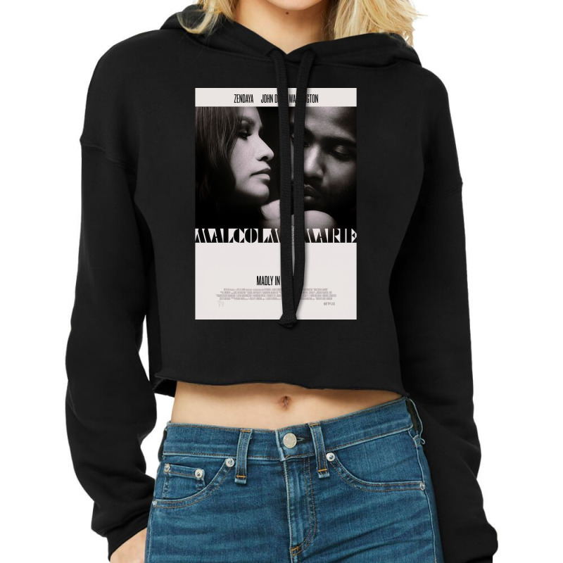 Malcolm And Marie  Movie Poster Classic  Boy Trending Cropped Hoodie by hoistxtlish6 | Artistshot