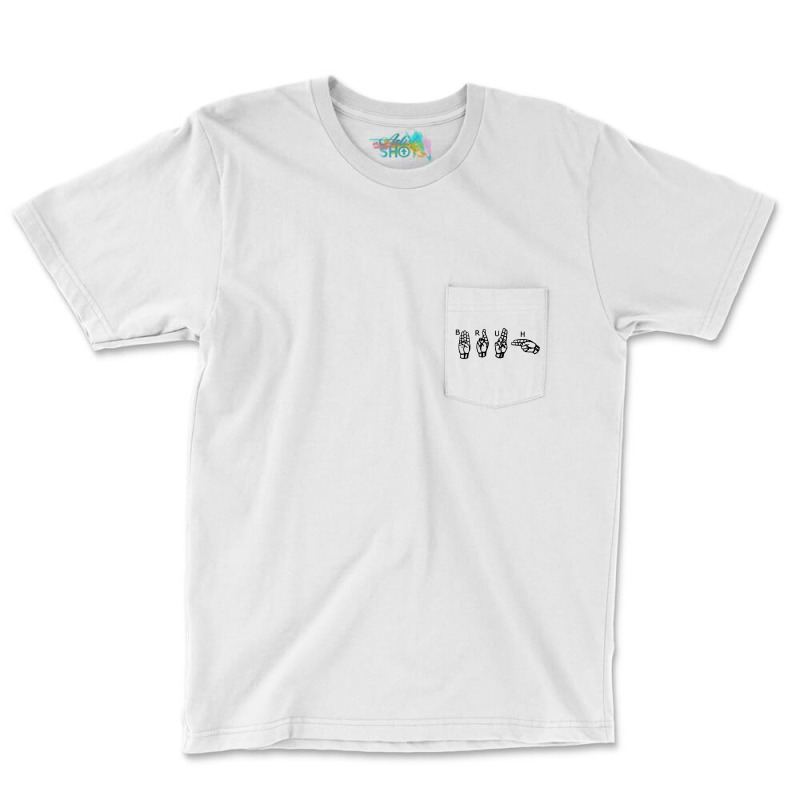 Newbruh Sign Language Pocket T-Shirt by kendrarikan | Artistshot