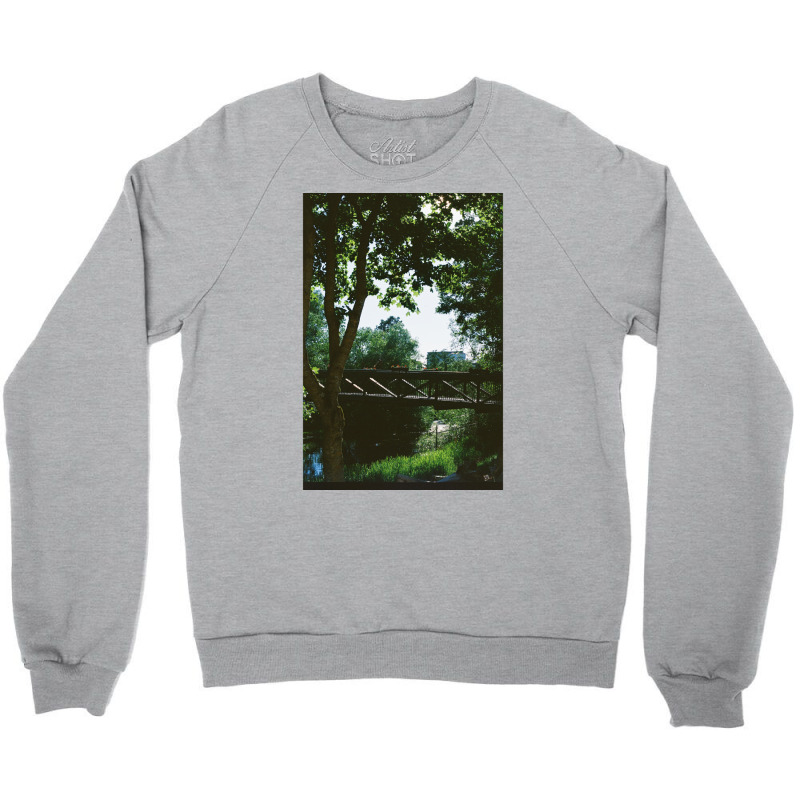 A Bridge In Uppsala, Sweden Premium Stars Crewneck Sweatshirt | Artistshot