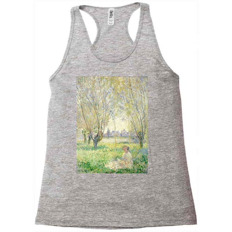 Monet Lady Summer Racerback Tank by ernestotucker | Artistshot