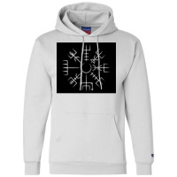 Vegvisir Viking Compass Art Icelandic Staves  Hippie Travel Champion Hoodie | Artistshot