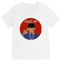 Anuel Aa V-neck Tee | Artistshot