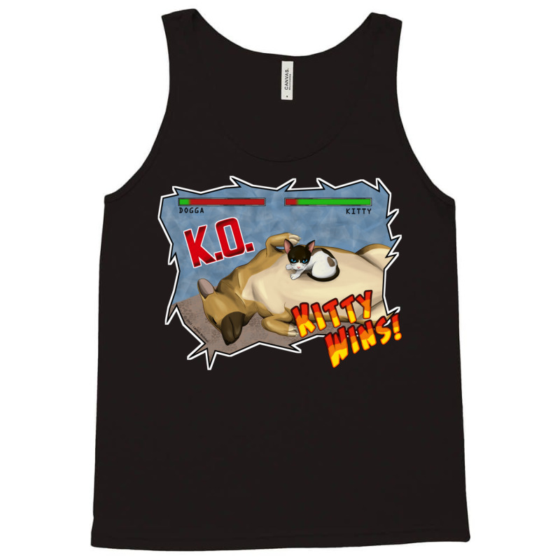 Kitty Wins!! Tank Top | Artistshot