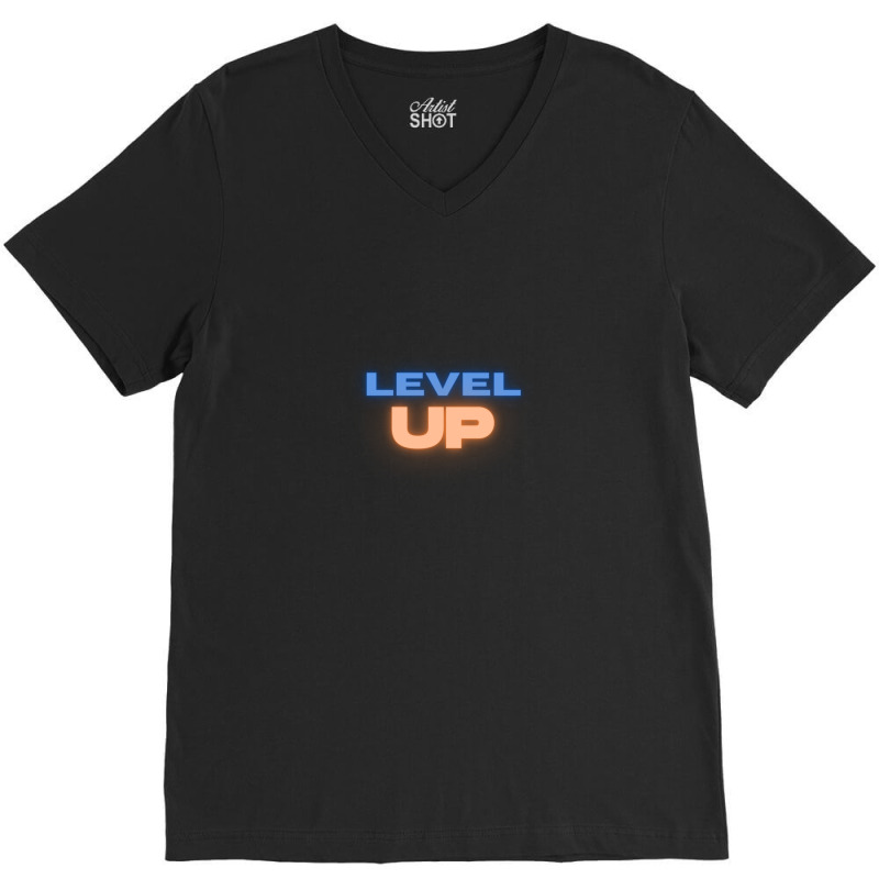 Level Up V-neck Tee | Artistshot