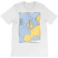 Uk Shipping Forecast Map  Blue Cute Trending T-shirt | Artistshot