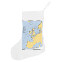 Uk Shipping Forecast Map  Blue Cute Trending Holiday Stocking | Artistshot