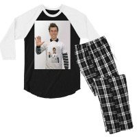 Jared Booksmart    Vintage Funny Men's 3/4 Sleeve Pajama Set | Artistshot