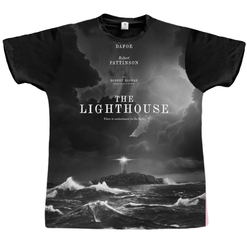 Black Color The Lighthouse Classic Girl 70s Graphic T-shirt | Artistshot