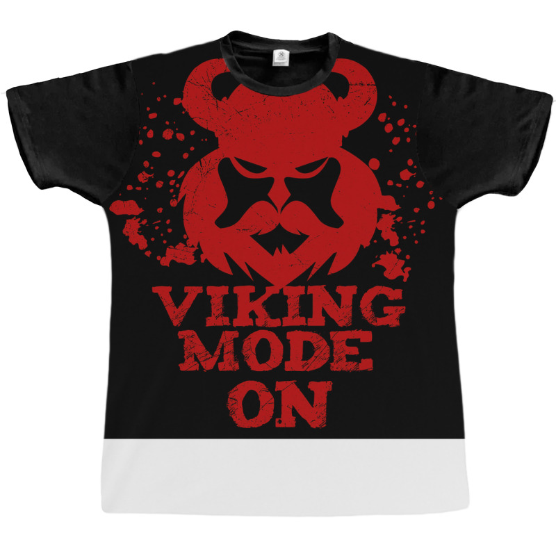 Viking Mode On Dangerous Be Eful Gift Idea  Cute Hippie Graphic T-shirt | Artistshot