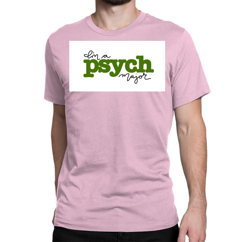 Ix27m A Psych Major Poster Stars Classic T-shirt | Artistshot