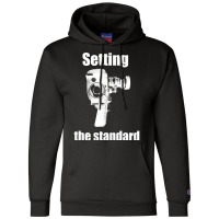 Setting The Standard  Stars Girl Champion Hoodie | Artistshot