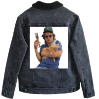 Joe Keery Poster Love Unisex Sherpa-lined Denim Jacket | Artistshot