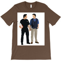 Joey And Chandler Poster Trending T-shirt | Artistshot