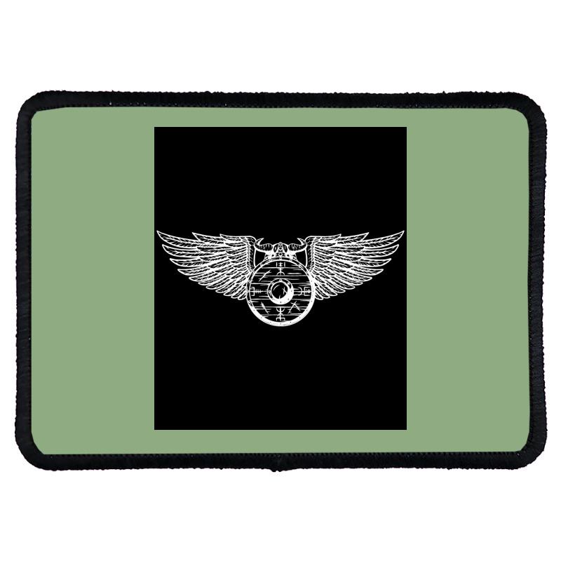 Viking Shield Wing Helmet  Trending Quote Rectangle Patch | Artistshot