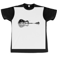 Nature Guitar Graphic T-shirt | Artistshot