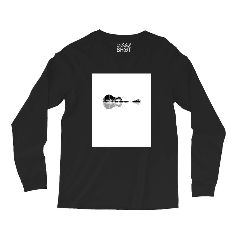 Nature Guitar Long Sleeve Shirts | Artistshot