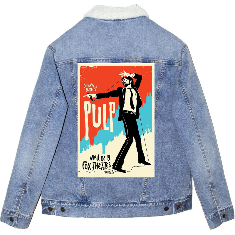 Pulp Unisex Sherpa-lined Denim Jacket | Artistshot