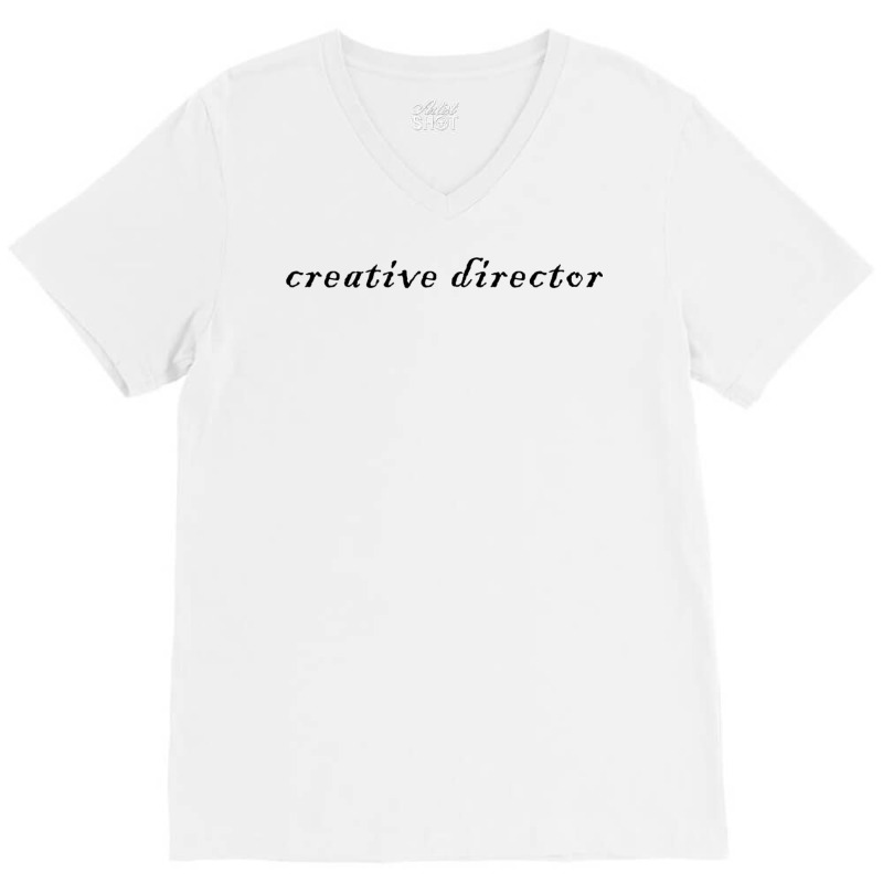 Creative Director Classic Boy Summer V-neck Tee | Artistshot