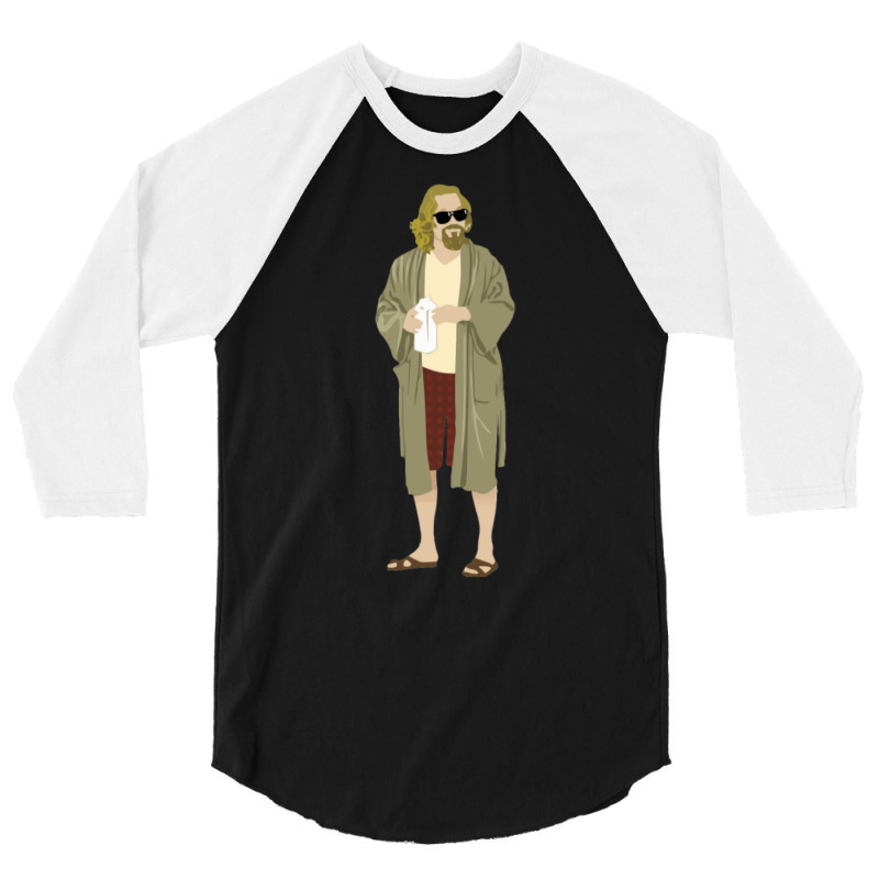 The Big Lebowskithe Dude Classic  Tumblr Love 3/4 Sleeve Shirt by damanngierif | Artistshot