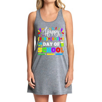 Limited Edition Happy 100th Day Of School Math Problem 100th Day Of Sc Tank Dress | Artistshot