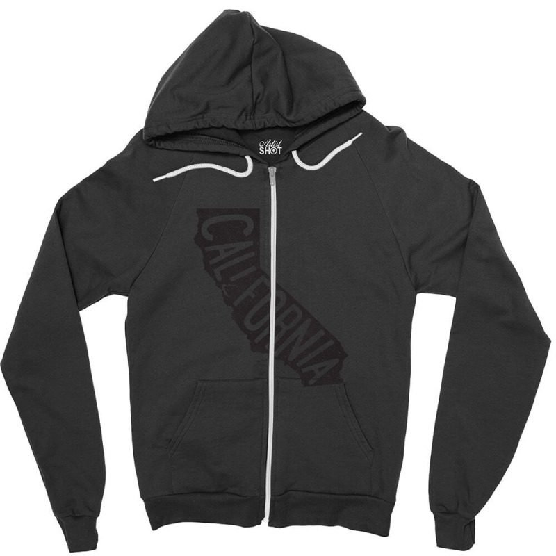 California Zipper Hoodie | Artistshot