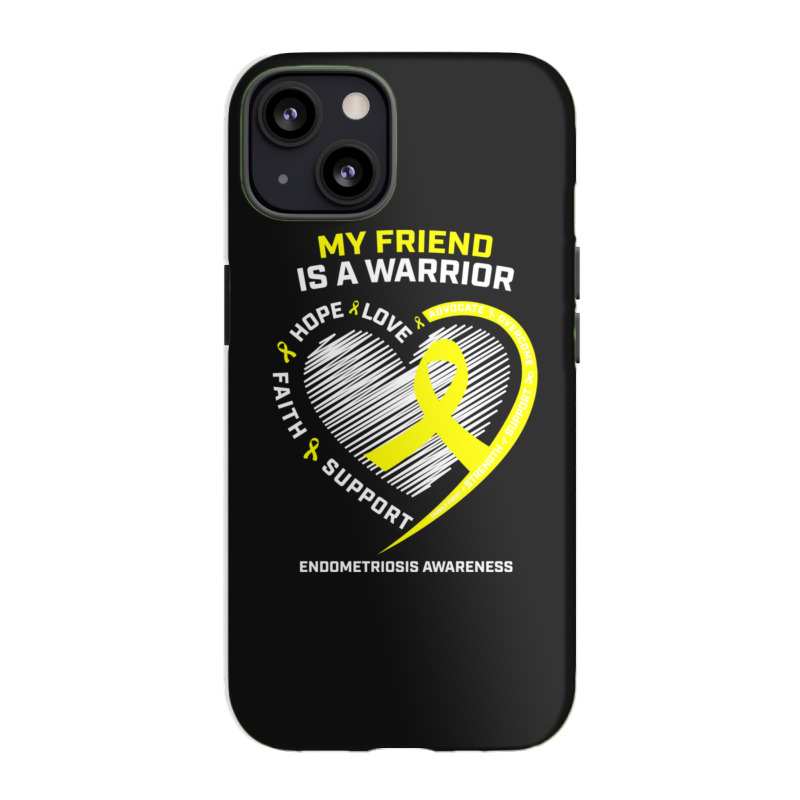 Women Men Yellow Endo Warrior Friend Endometriosis Awareness Iphone 13 Case | Artistshot