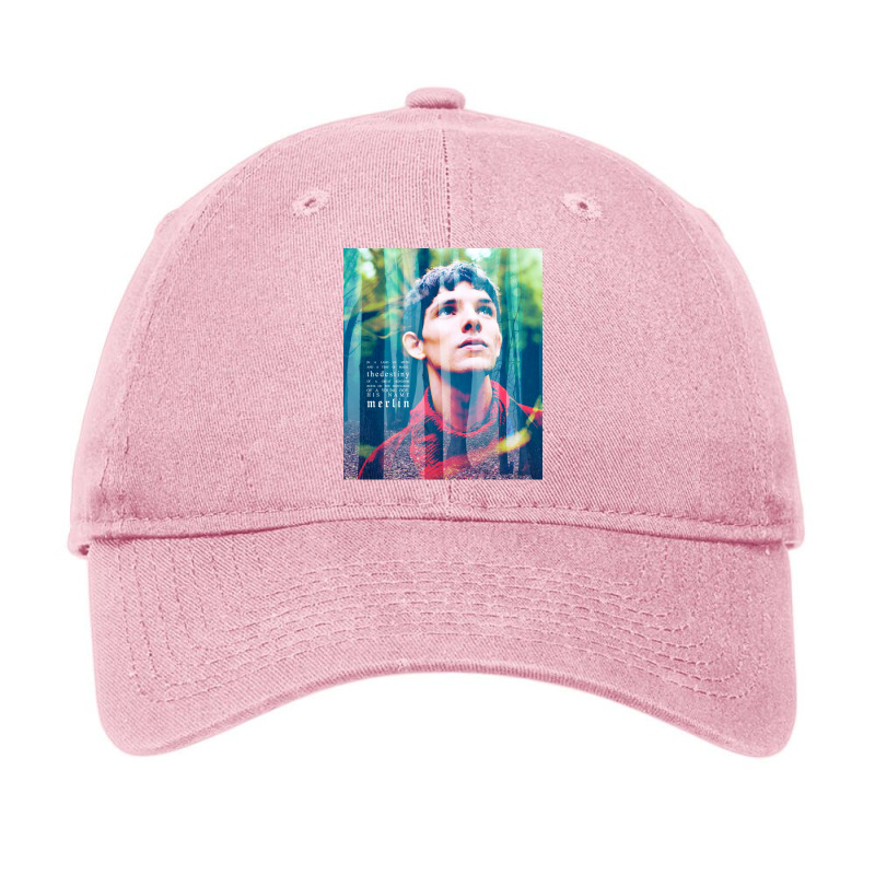 Merlin Poster Retro Adjustable Cap | Artistshot