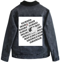 Llama Tony Poster Vintage Unisex Sherpa-lined Denim Jacket | Artistshot