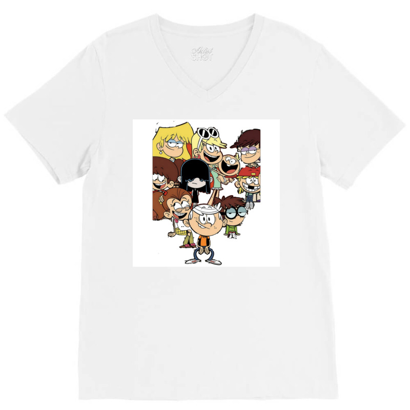 Loudx27s House Poster Cute V-Neck Tee by verriaharzi4 | Artistshot