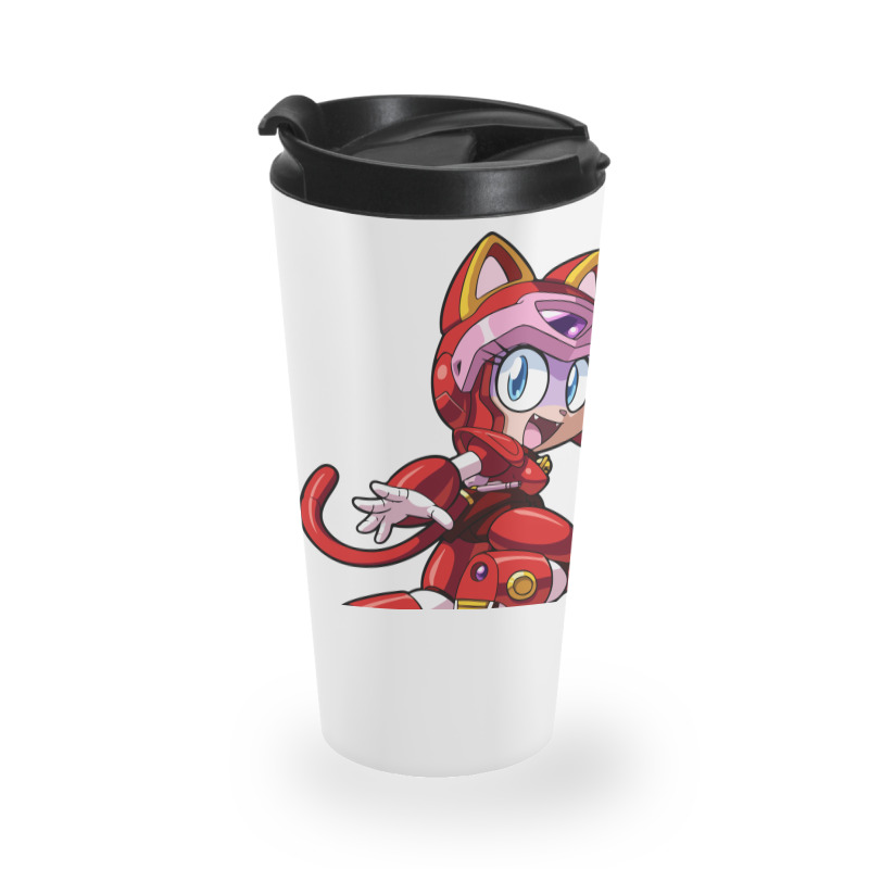 Samurai Cats Girl Travel Mug | Artistshot