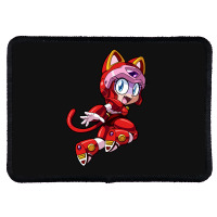 Samurai Cats Girl Rectangle Patch | Artistshot