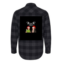 Peep Show Christmas Poster Green Flannel Shirt | Artistshot