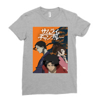 Samurai Champloo Walking On Sunset Lightweight Ladies Fitted T-shirt | Artistshot