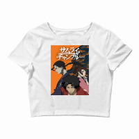 Samurai Champloo Walking On Sunset Lightweight Crop Top | Artistshot