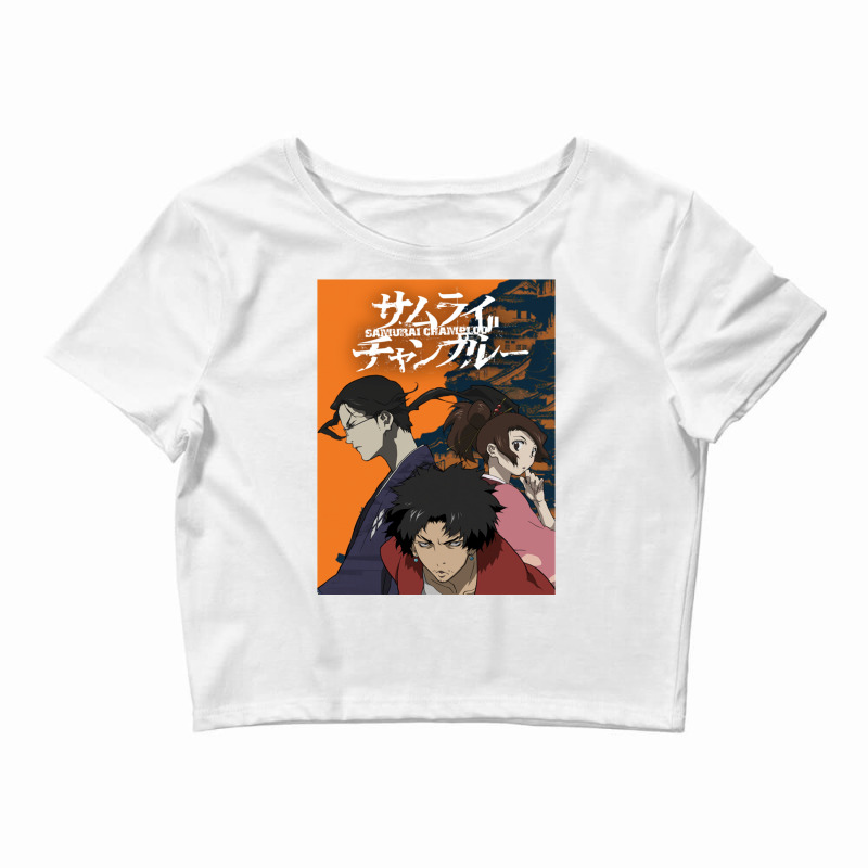 Samurai Champloo Walking On Sunset Lightweight Crop Top by zaenulmiljace | Artistshot